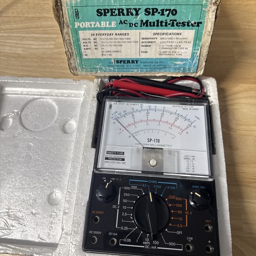 Sperry 170 multi tester - sperry,
