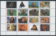 2004 Antille Olandesi - Animali Selvatici - Catalogo Yvert n.1425-36 - Blocco m