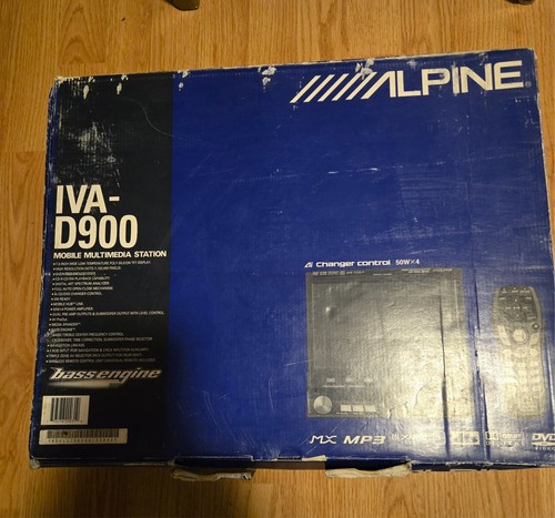 Vintage alpine iva d900 - alpine, iva-d900