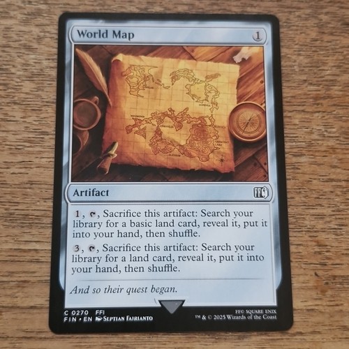 World map 0270 carta - carta, magic