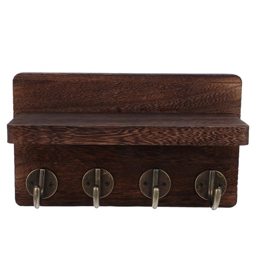 Wall mounted wooden clothes - mounted,