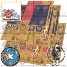 Playmobil 3750 5778 70411 barco/vessel/vaisseau/Schiff/nave - Aufkleber/Stickers