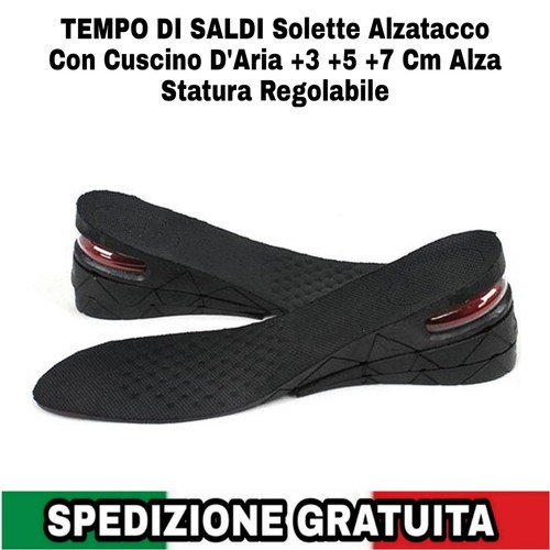 Solette alzatacco con cuscino - solette,