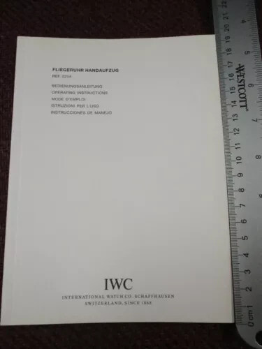 Iwc pilots manual mechanical - pilots,