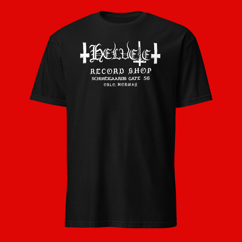 Helvete records t - records, t-shirt