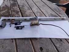 modellismo ferroviario scala N Pensilina cm50 + centr.smist.illuminata+varie 