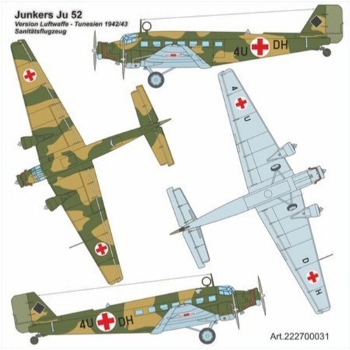 Junkers aeronautica - junkers, ju-52