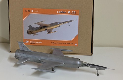 Leduc 48 scale model - 0.22, 1/48