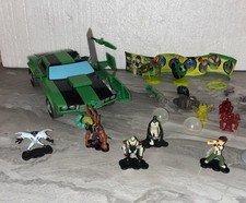 BEN Ten 10 Lotto BANDAI Mini Figures Auto Kevin Accessori