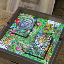Accendino Zippo Mystery Forest 25° Anniversario Edizione Limitata Mondiale 12000 Pezzi Animale