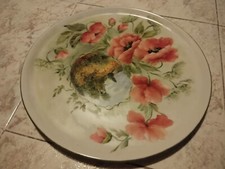 Piatto In Ceramica Decorato A Mano