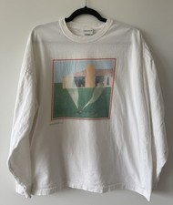 Camicia manica lunga vintage anni 2000 David Hockney Museo d'arte contemporanea di Tokyo