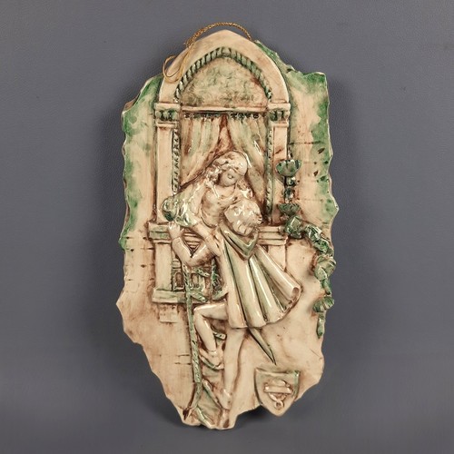 Scultura altorilievo ceramica - scultura,