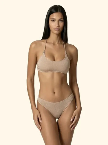 Costumr bikini donna - oro, lurex