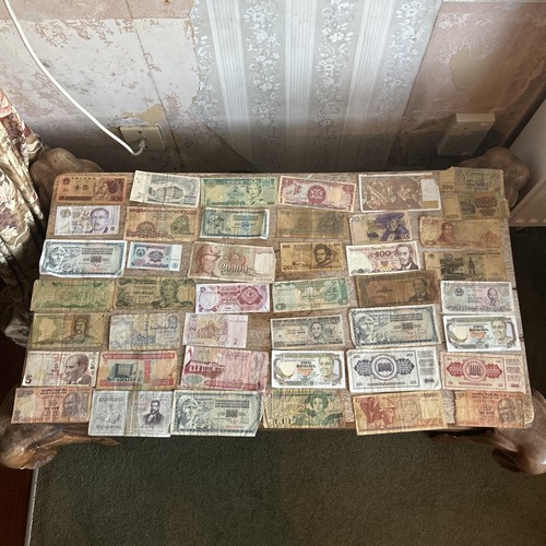 Lotto banconote mondiali - banconote,