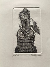 Valeriano Trubbiani - Prova d'Artista  - Acquaforte