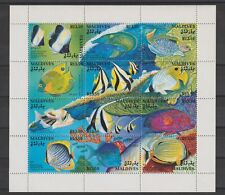 MALDIVE 1993 FAUNA PESCI TROPICALI 1 BF MNH MF99749