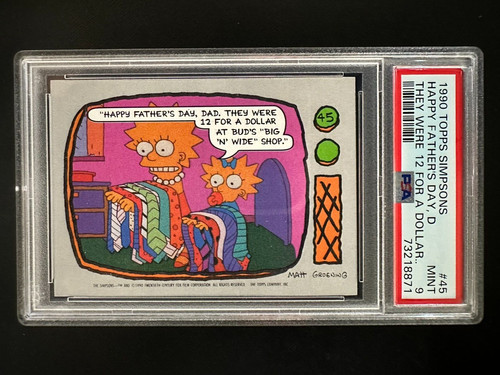 1990 topps simpsons - 1990, #45