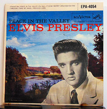 Elvis Presley-Peace In The Valley- 1957 RCA Victor  EPA-4054 7" EP Record 45 RPM