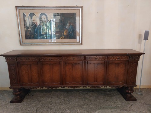 Mobile legno intarsiato - mobile,