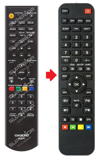Telecomando ricambio onkyo - telecomando,