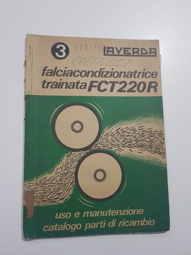 Laverda falciacondizionatrice - laverda,
