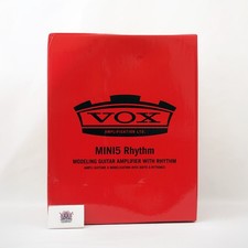 Amplificatore per chitarra VOX MINI5 Rhythm Modeling con alimentatore e scato...