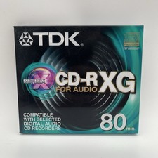 TDK CD-R XG 80 minuti audio