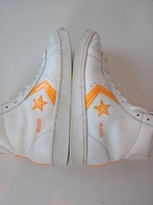 Scarpe da ginnastica converse donna pelle All Star neon pro alte taglia UK 5,5