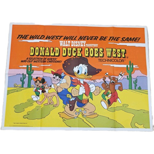 Donald duck goes - duck, west