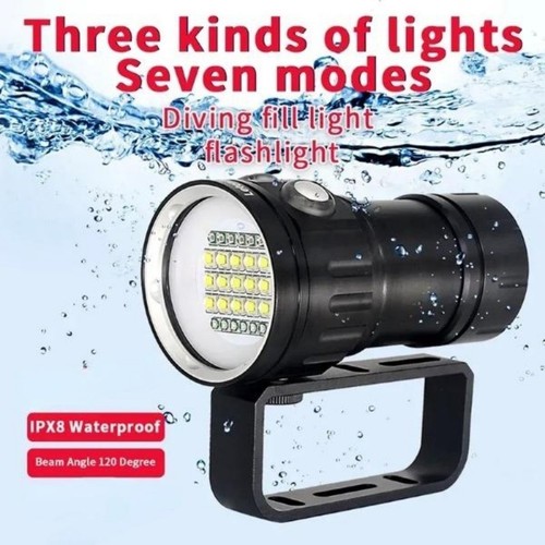 Torcia 500w led fotografia - torcia,