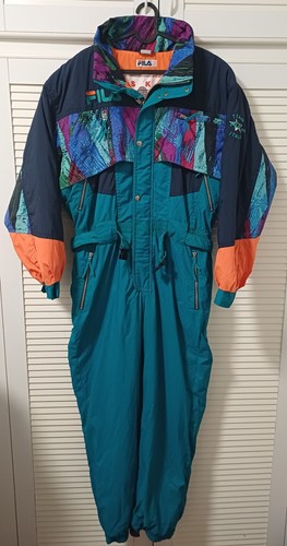 Vintage fila ski team - fila, italia
