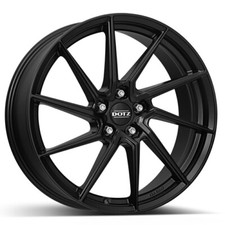 4 cerchi in lega DOTZ Spa black 8x18 5x100 ET 48 per VOLKSWAGEN
