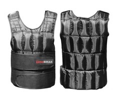 Giubbotto zavorrato 20 kg con pesi da 0,5 kg