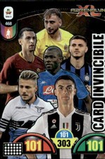 figurina calciatori Panini Adrenalyn 2018 - 2019 #468 Card Invincibile