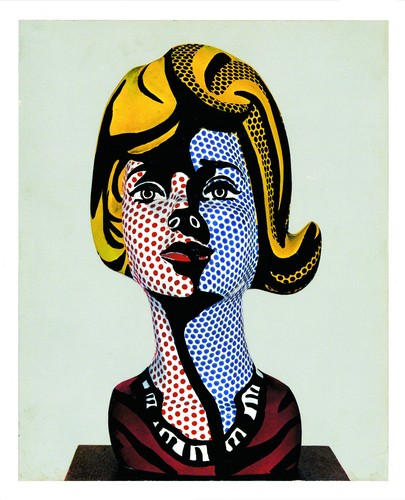 Roy lichtenstein blonde - lichtenstein, "blonde