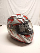 Casco moto integrale Bieffe Flower FW2 A681 M Rosso Nero