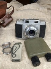 Macchina fotografica vintage 35mm, Agfa super silette 1950/60 completa di custodia 