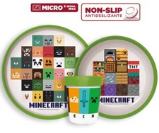 Minecraft Set da Pranzo 3pz