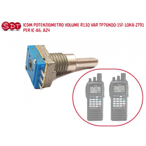 Icom potenziometro volume r130 - icom,