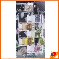 Finti soldi euro travestimento