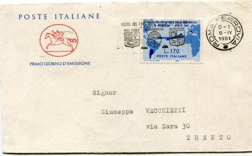 Z4014 italia repubblica 1961 - z4014,