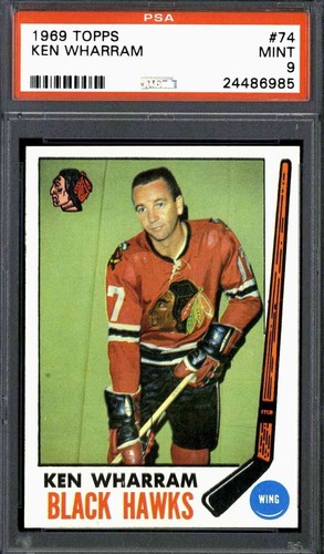1969 topps ken wharram - #74,