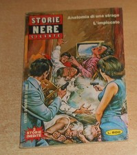 ED. PUBLISTRIP  SERIE  STORIE NERE GIGANTE  ANNO  1°   N°  7  1978  ORIGINALE
