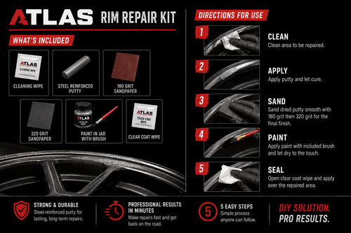 Atlas kit riparazione cerchi - atlas,