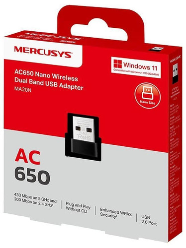 Mercusys ac650 nano wireless - mercusys,