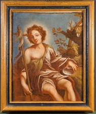 700 OLIO SU TELA RITRATTO SAN