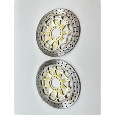 COPPIA DISCHI FRENO RUOTA ANTERIORE CAGIVA RAPTOR 650 2001-2004