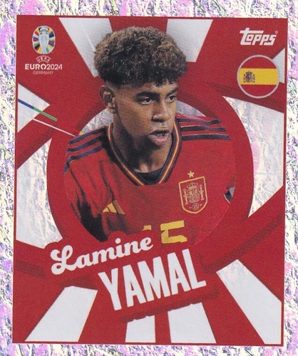 Adesivo topps euro 2024 spagna - adesivo,