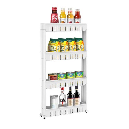 Carrello portaoggetti slim - slim, 4